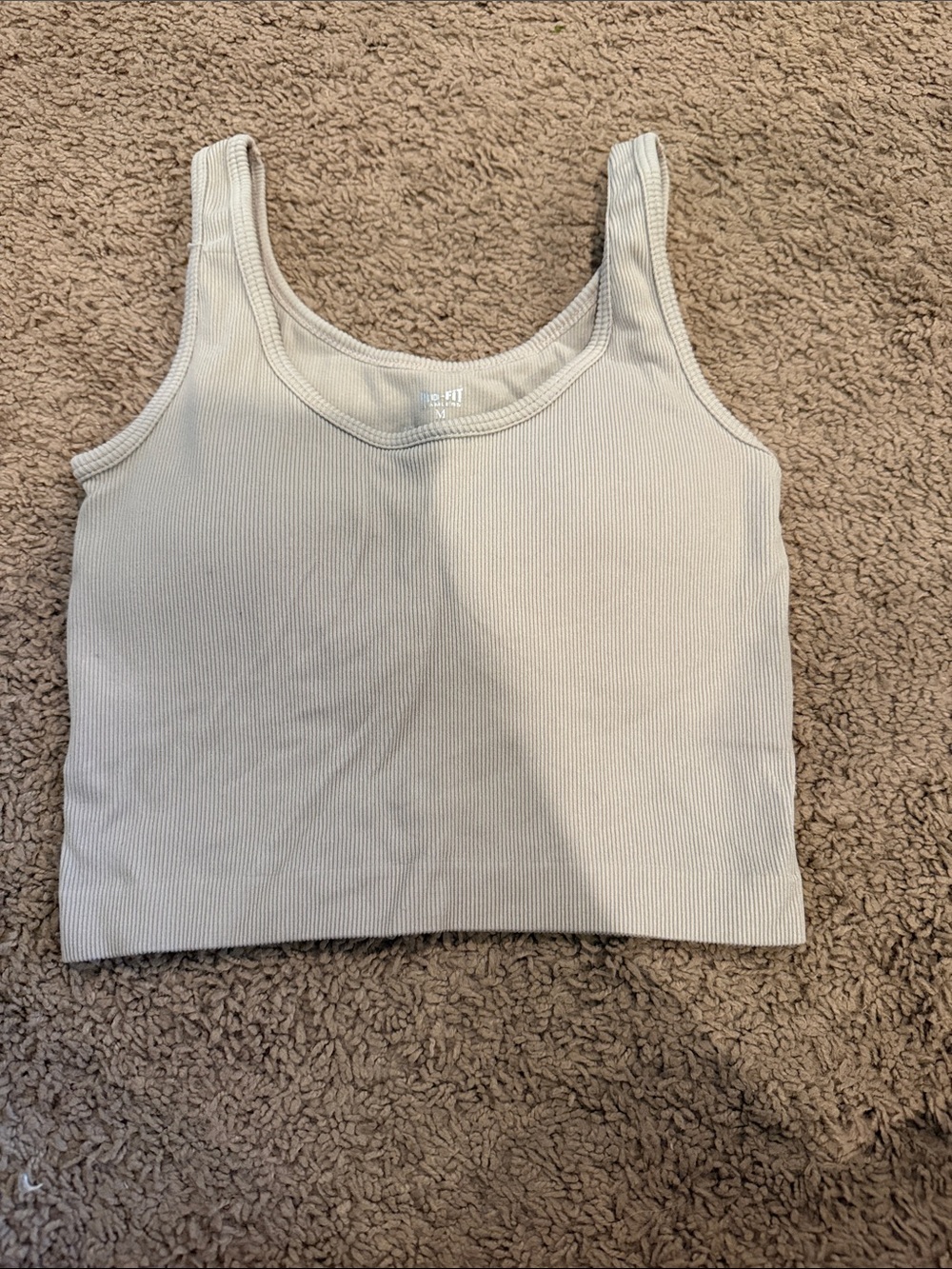 Taupe Tank Top-M